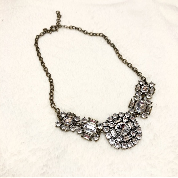 J. Crew Crystal Statement Necklace - Picture 1 of 3
